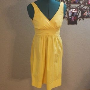 Bright yellow dress size 5/6